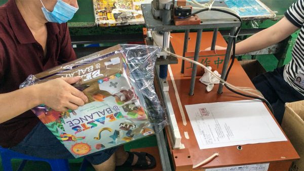 manufacturing beasts of balance shrink wrap