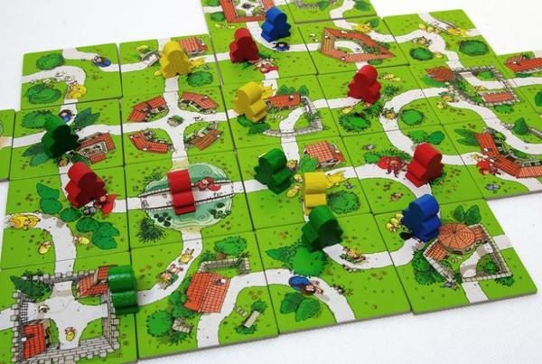 carcassonne family game