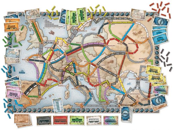 ticket to ride family game